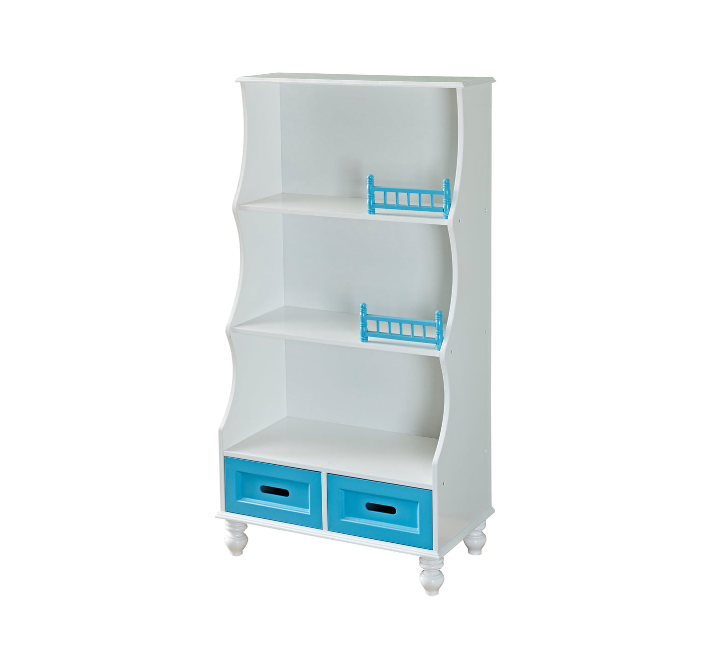 ALL 4 KIDS Gloria Blue Bookcase Book Shelf Storage Unit