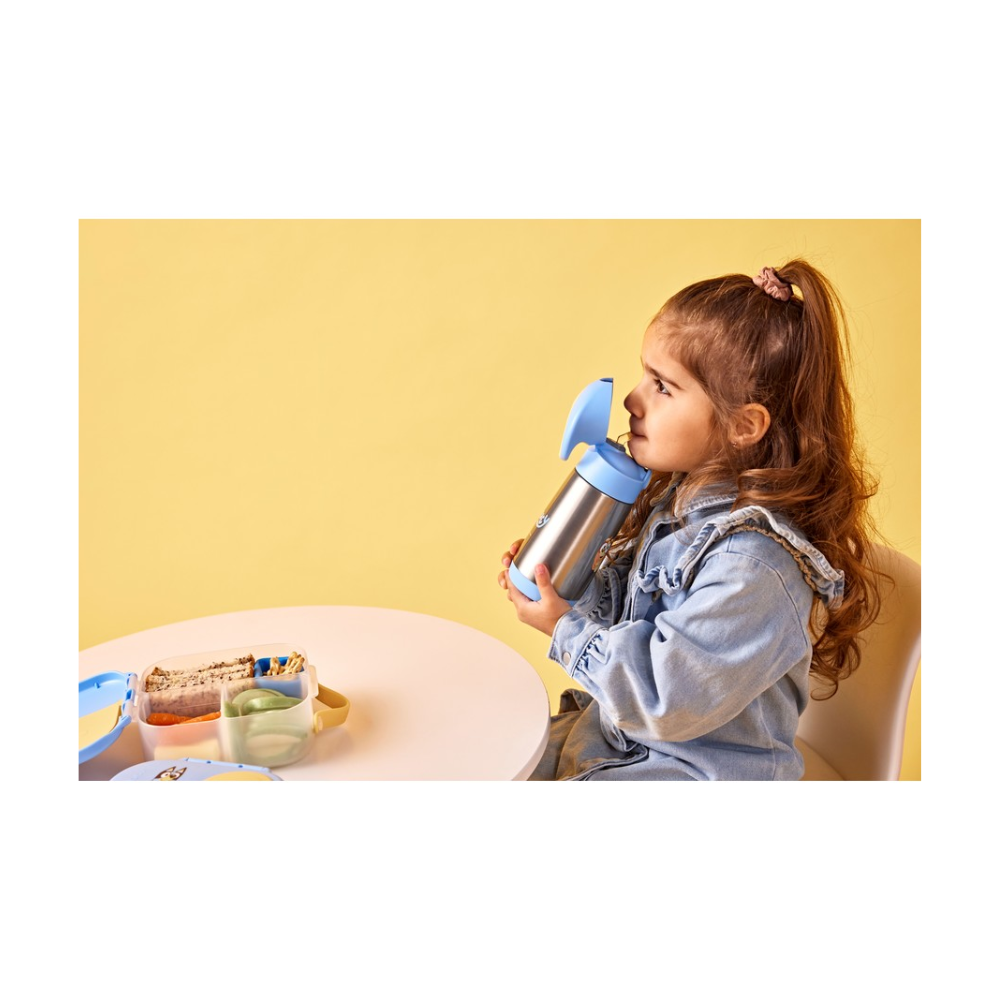 B.Box 350mL Licensed Insulated Drink Bottle - Bluey
