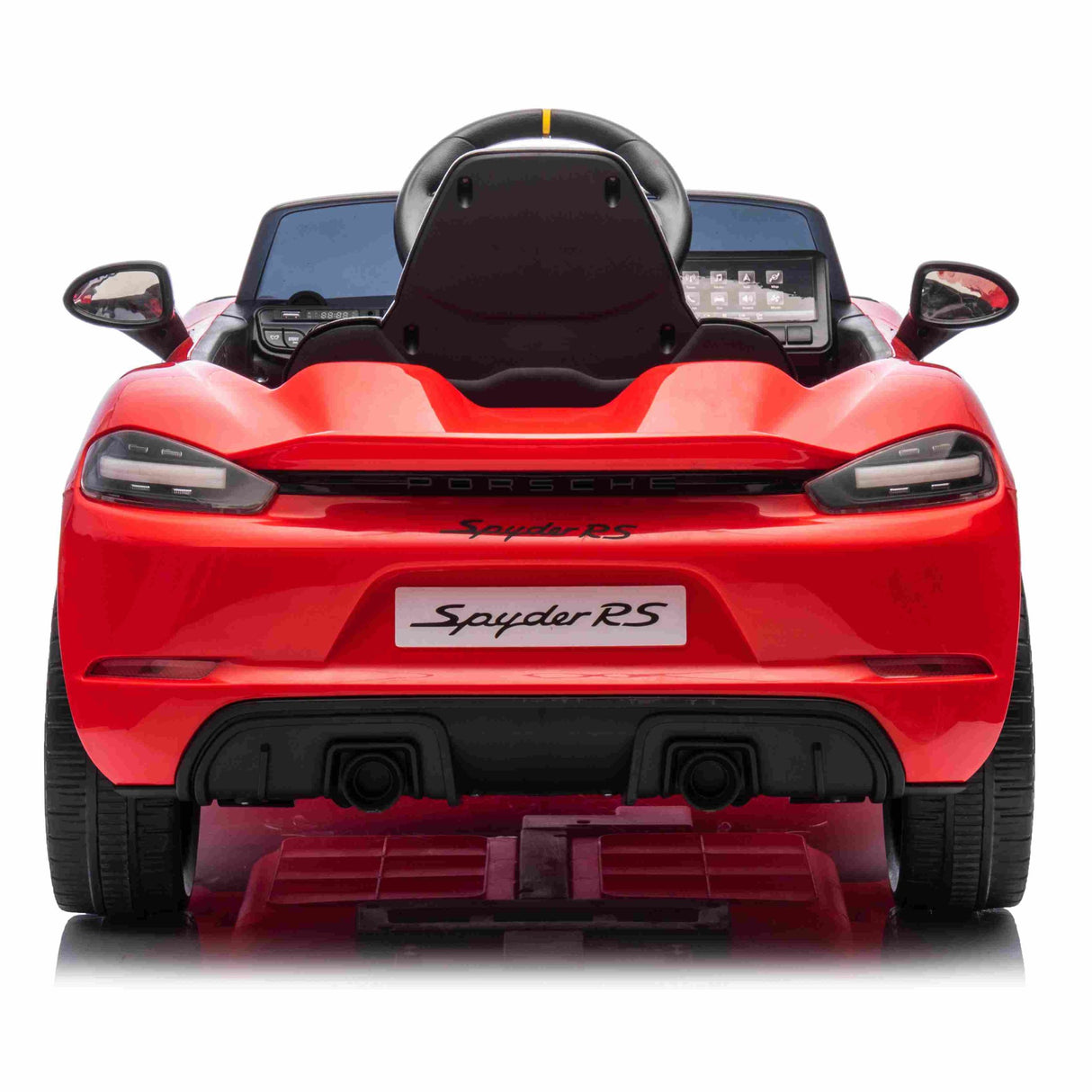 ALL 4 KIDS Licensed Porsche 718 Spyder Kids Electric Ride-On Car