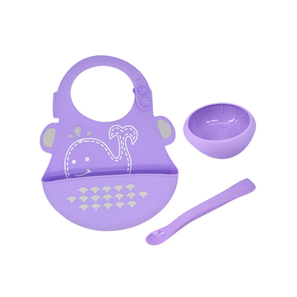 Marcus & Marcus Gift Feeding Set - Red Lion