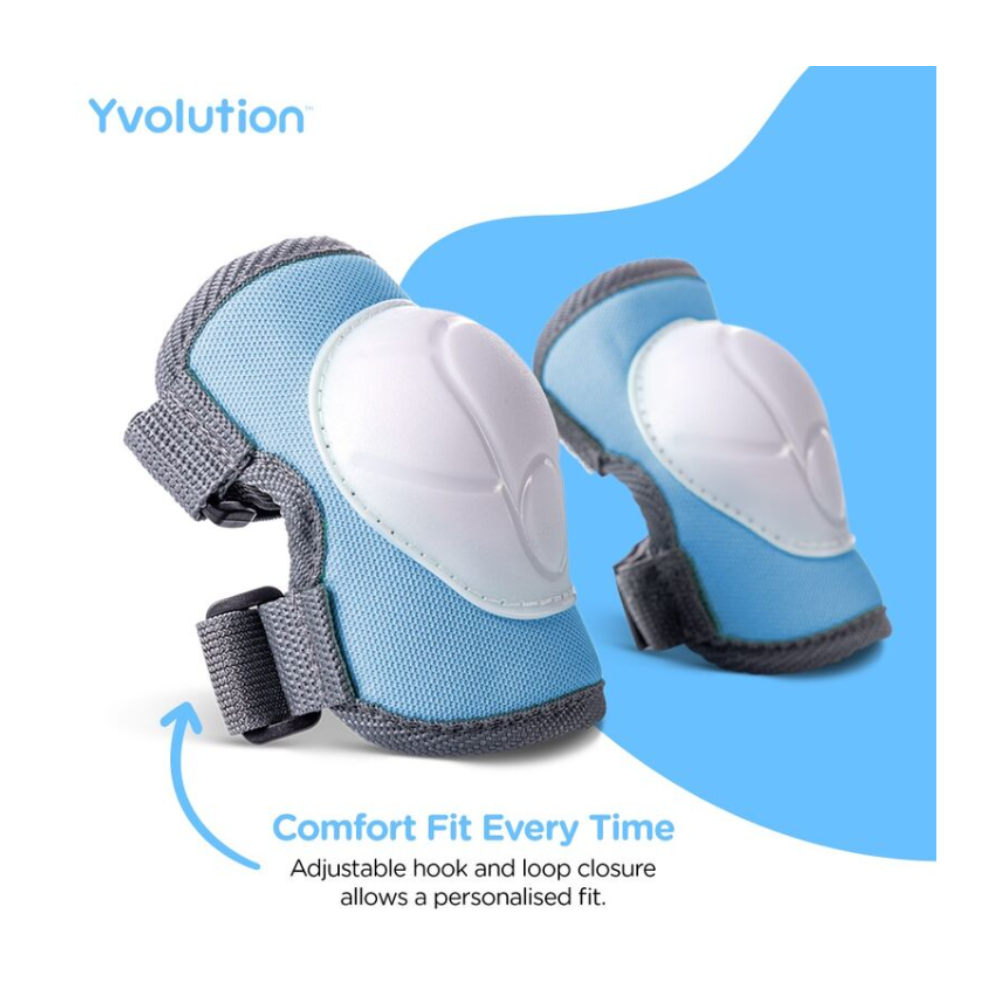 Yvolution Safety Pads Small Blue