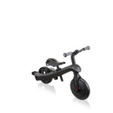 Globber EXPLORER Trike 4 in 1 DELUXE PLAY -Black/Grey