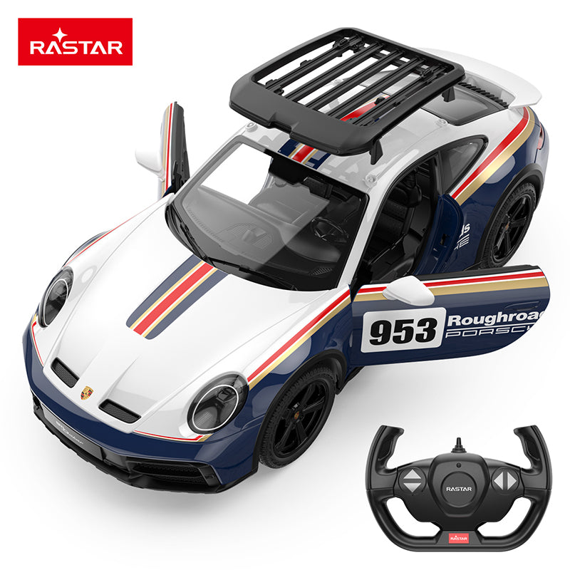 Rastar Licensed 1:14 Porsche 911 Dakar Performance Remote Control Car