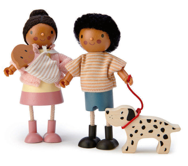 Tender Leaf Toys Doll Mr Forrester with Flexible Limbs & His Dog