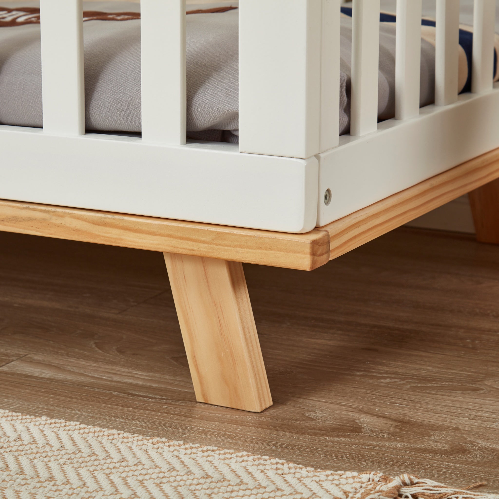 Joy Baby Mia Cot and Comet 4 Drawer Change Table Package