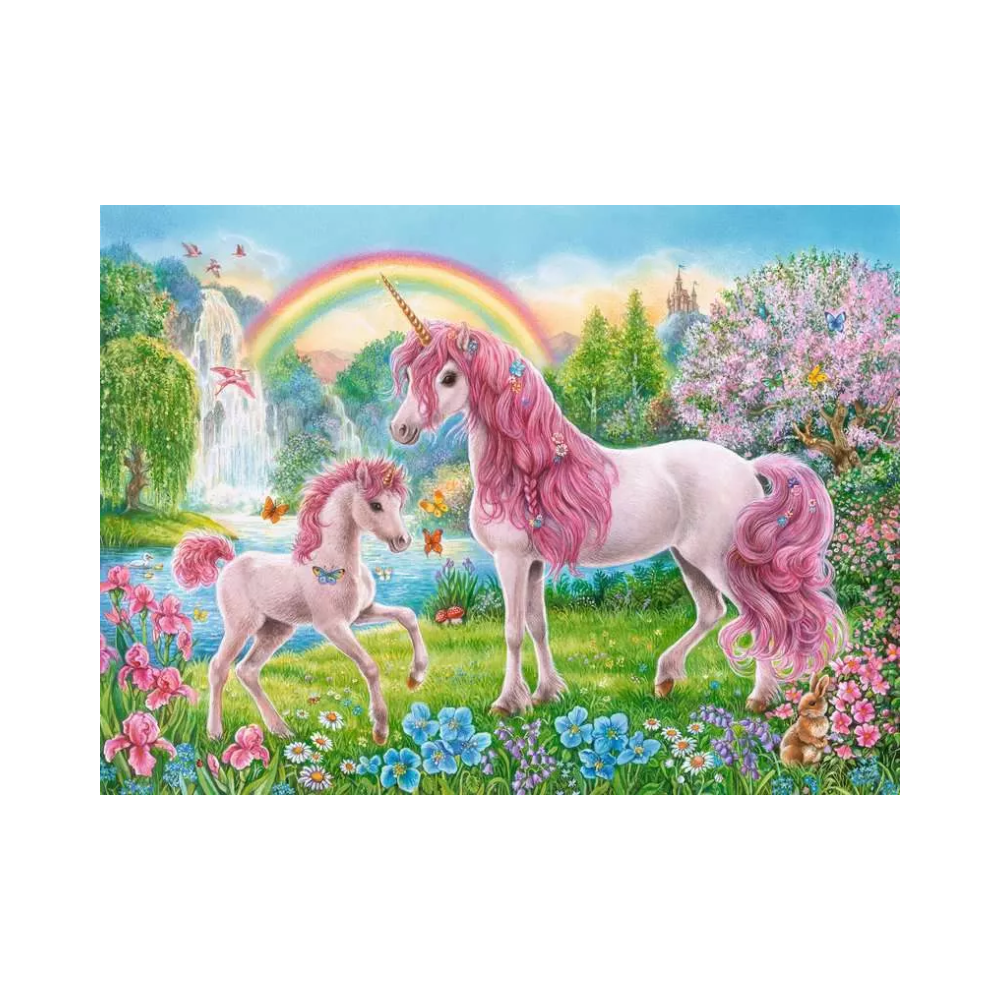 Ravensburger - Magical Unicorns Puzzle 4x100 Pieces