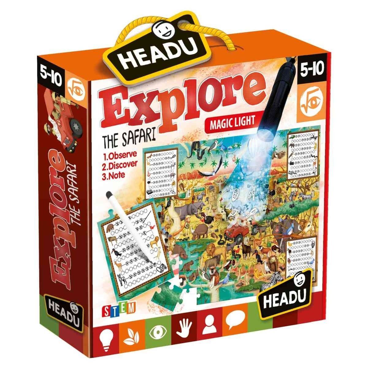 Headu Flash Card Game - Explore the Safari