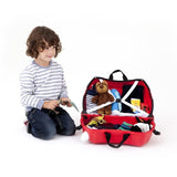 Trunki Kids Ride On Luggage Suitcase - Boris Bus