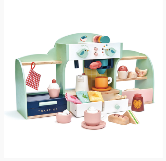 Tender Leaf Toys Pretend Mini Chef Bird's Nest Cafe
