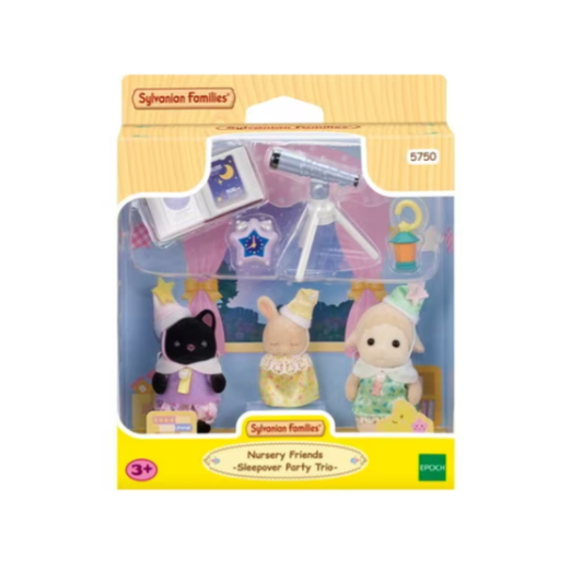 Sylvanian Families Nursery Friends -Sleepover Party Trio