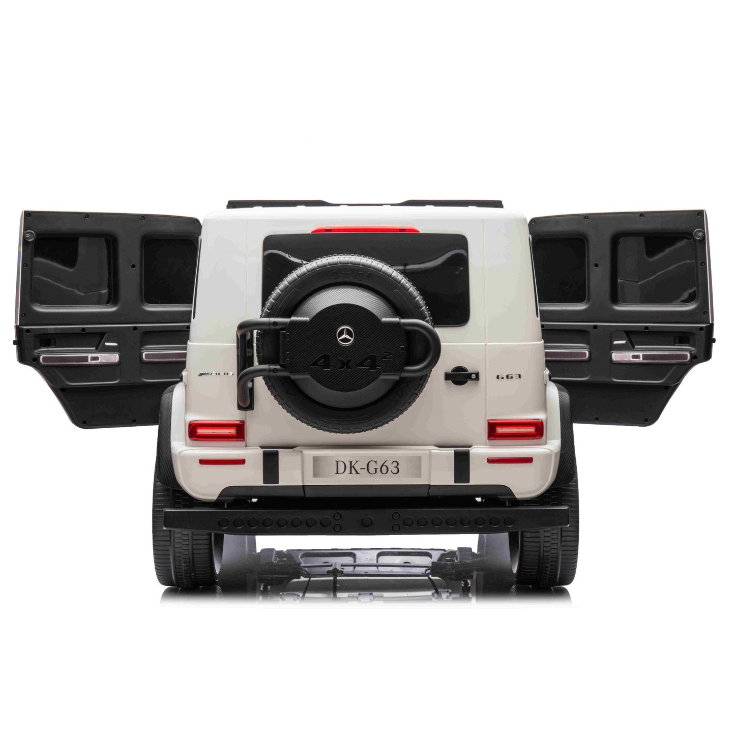 ALL 4 KIDS Huge Licensed Double Seat Mercedes-Benz Kids Ride On Car G63 with RC