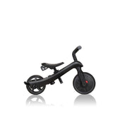 Globber EXPLORER Trike 4 in 1 DELUXE PLAY -Black/Grey