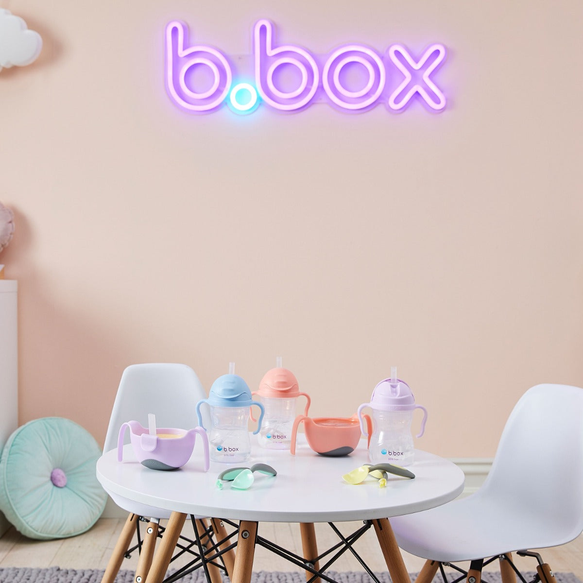 B.Box Toddler Cutlery Set - Bubblegum