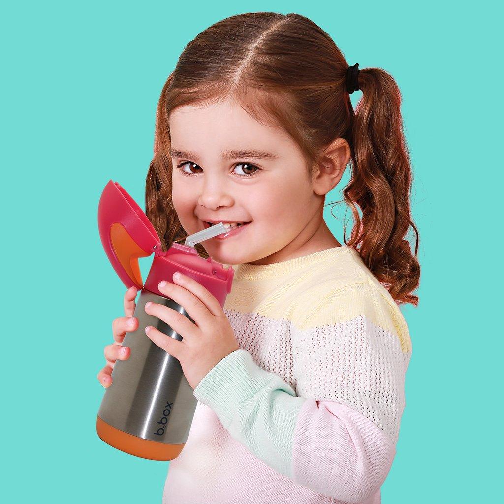 B.Box 350ml Insulated Drink Bottle - Lemon Sherbet