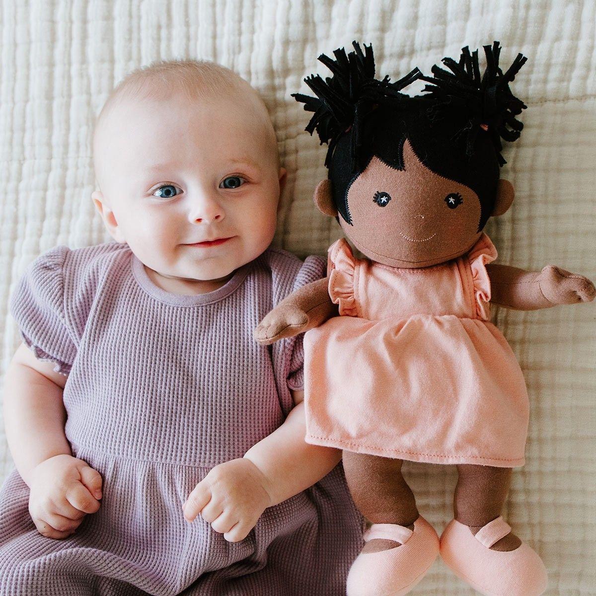 Apple Park - Mia in Dusty Rose Organic Doll