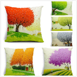 All 4 Kids 45cm Square Throw Pillow Cushion Cover - Orient Village