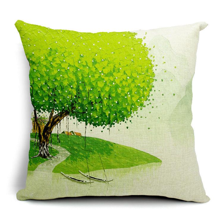 All 4 Kids 45cm Square Throw Pillow Cushion Cover - Orient Village