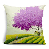 All 4 Kids 45cm Square Throw Pillow Cushion Cover - Orient Village