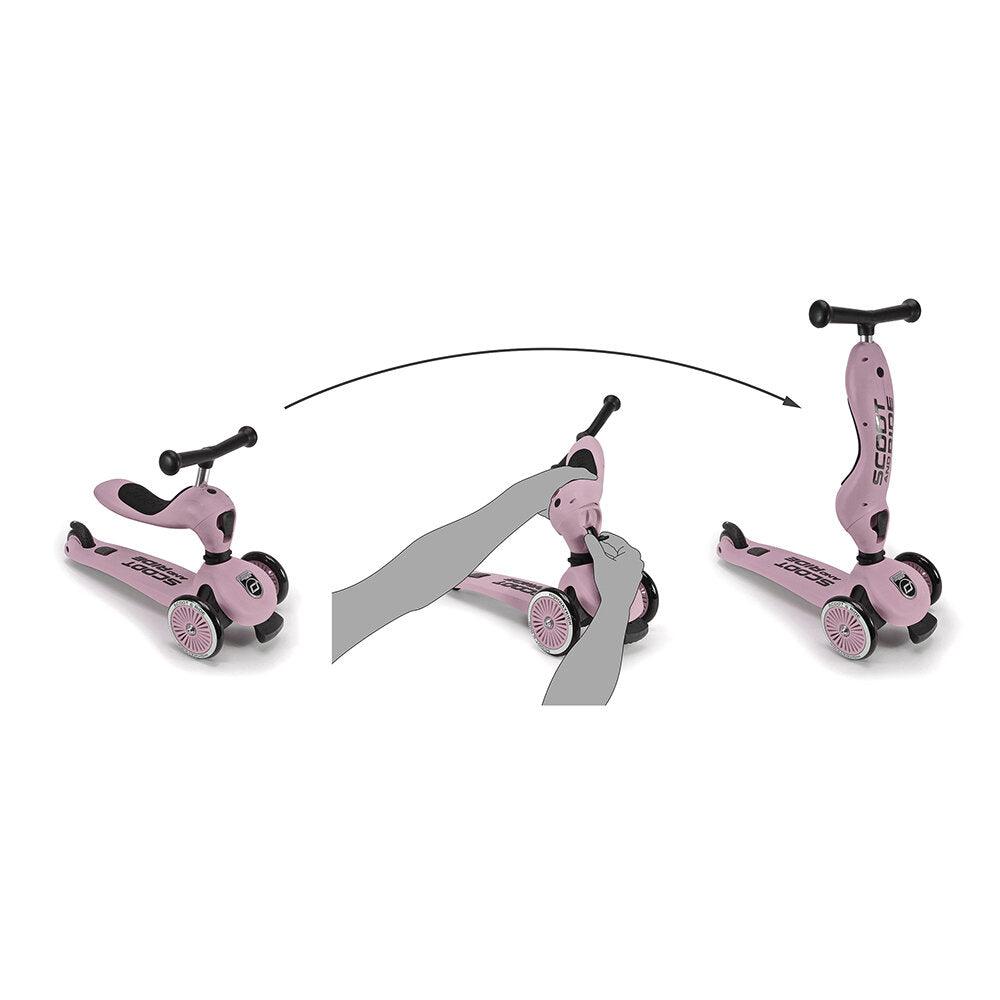 Scoot & Ride - Highwaykick 1 Kids Scooter - Rose