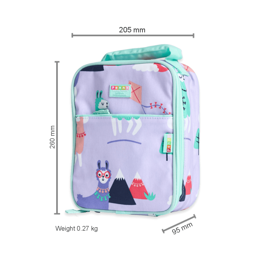 Penny Scallan Large Insulated Lunch Bag - Loopy Llama