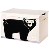 3 Sprouts Fabric Toy Chest - Black Bear