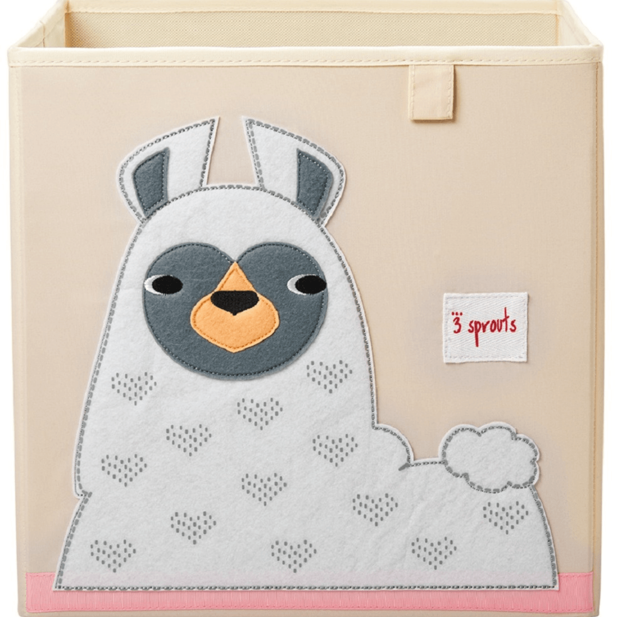 3 Sprouts Storage Box - Llama