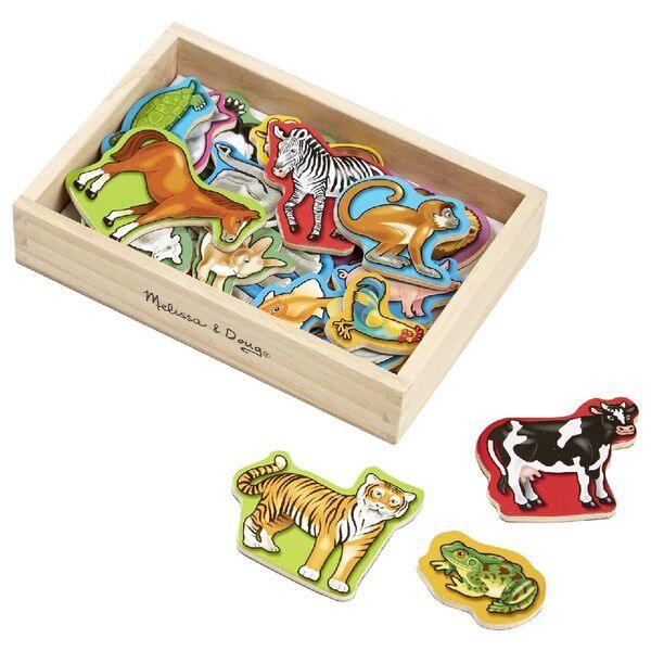 Melissa & Doug Animal Magnets In A Box of 20