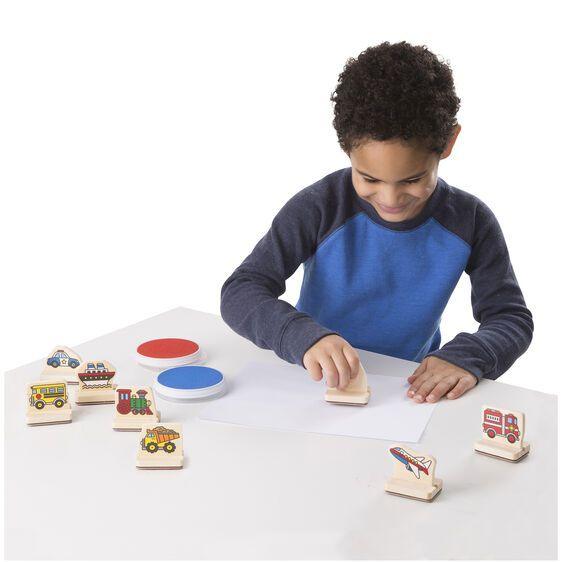 Melissa & Doug My First Stamp Set - Vehicles