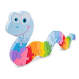 New Classic Toys - Rainbow Alphabet Snake Puzzle