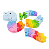 New Classic Toys - Rainbow Alphabet Snake Puzzle