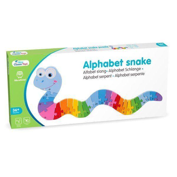 New Classic Toys - Rainbow Alphabet Snake Puzzle