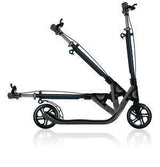 Globber One NL 205 Deluxe 2 Wheel Titanium Scooter Charcoal Grey