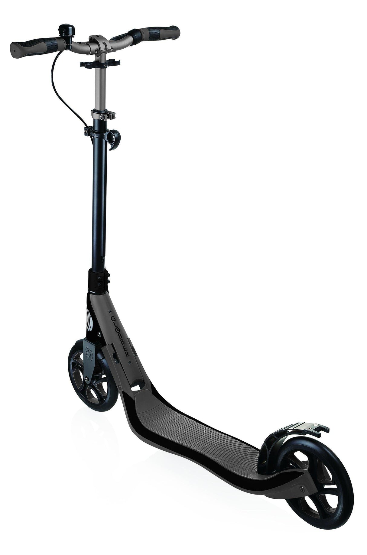 Globber One NL 205 Deluxe 2 Wheel Titanium Scooter Charcoal Grey