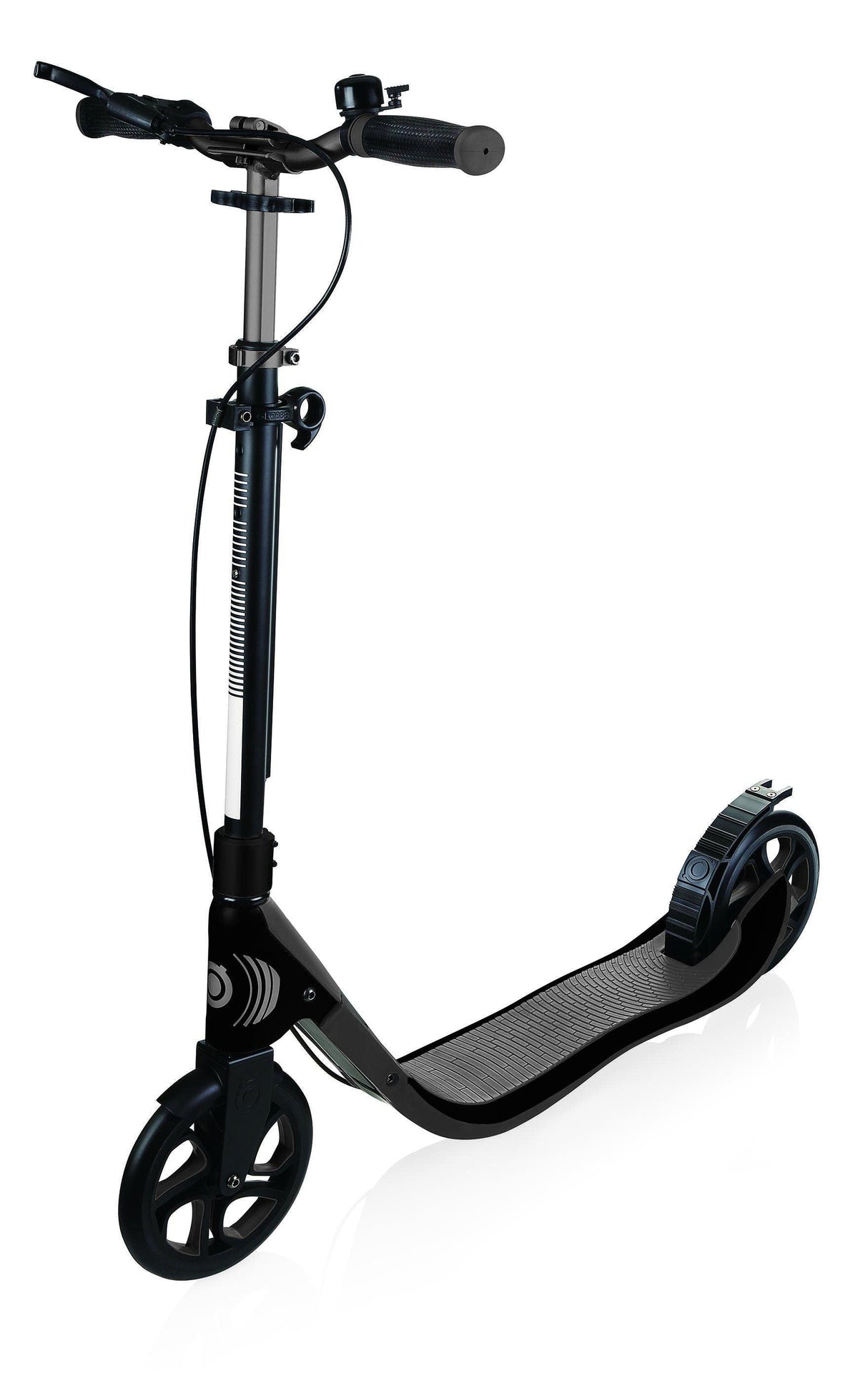 Globber One NL 205 Deluxe 2 Wheel Titanium Scooter Charcoal Grey