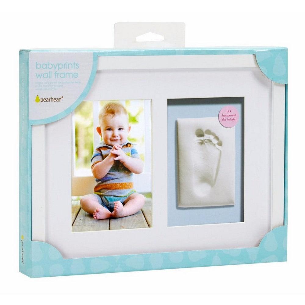 PEARHEAD Babyprints Wall Frame - White
