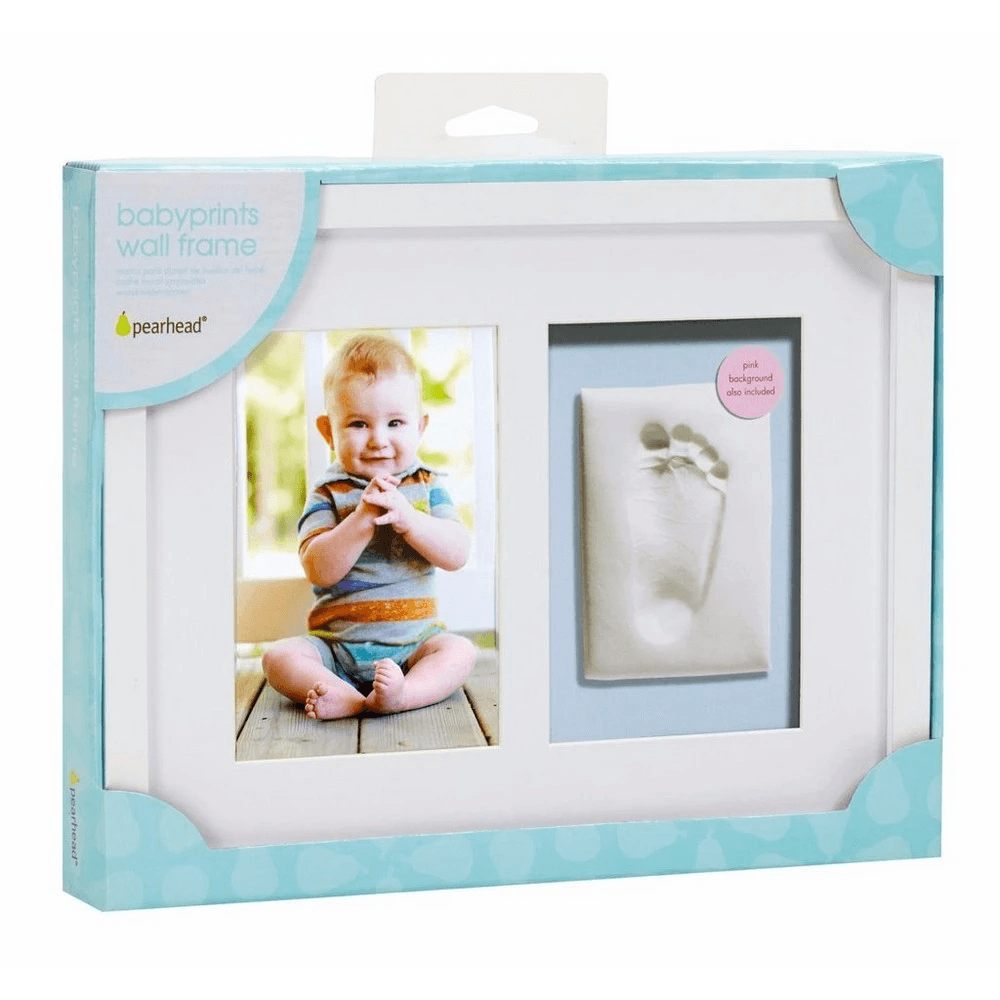 PEARHEAD Babyprints Wall Frame - White