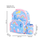 Penny Scallan Backpack Medium - Rainbow Days