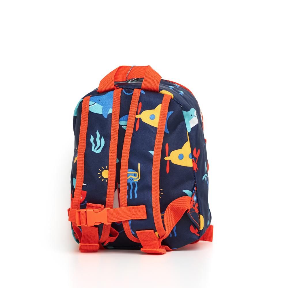 Penny Scallan Mini Backpack with Rein - Anchors Away