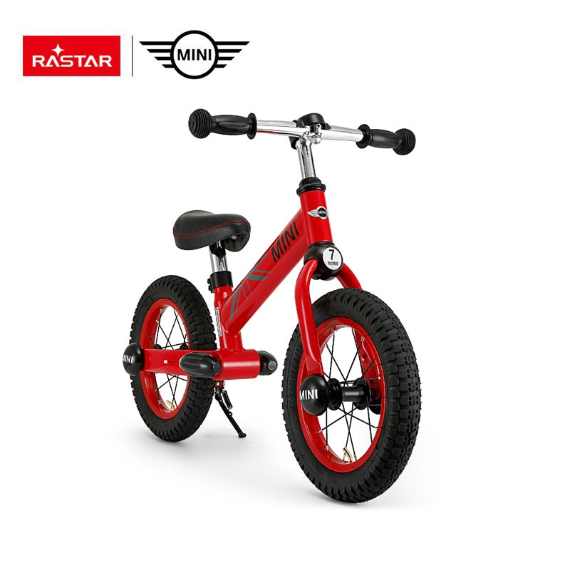 Rastar Licensed 12" BMW Mini Cooper Kid Balance Bike - Red