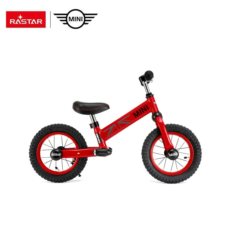 Rastar Licensed 12" BMW Mini Cooper Kid Balance Bike - Red