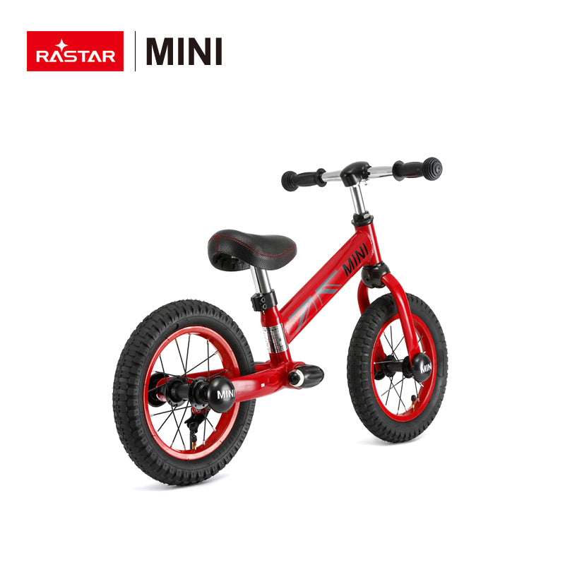 Rastar Licensed 12" BMW Mini Cooper Kid Balance Bike - Red