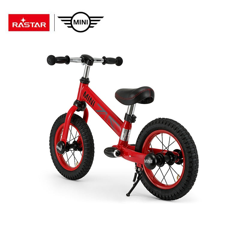 Rastar Licensed 12" BMW Mini Cooper Kid Balance Bike - Red