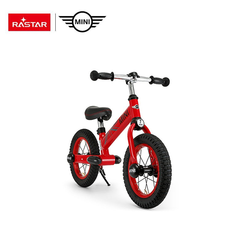 Rastar Licensed 12" BMW Mini Cooper Kid Balance Bike - Red