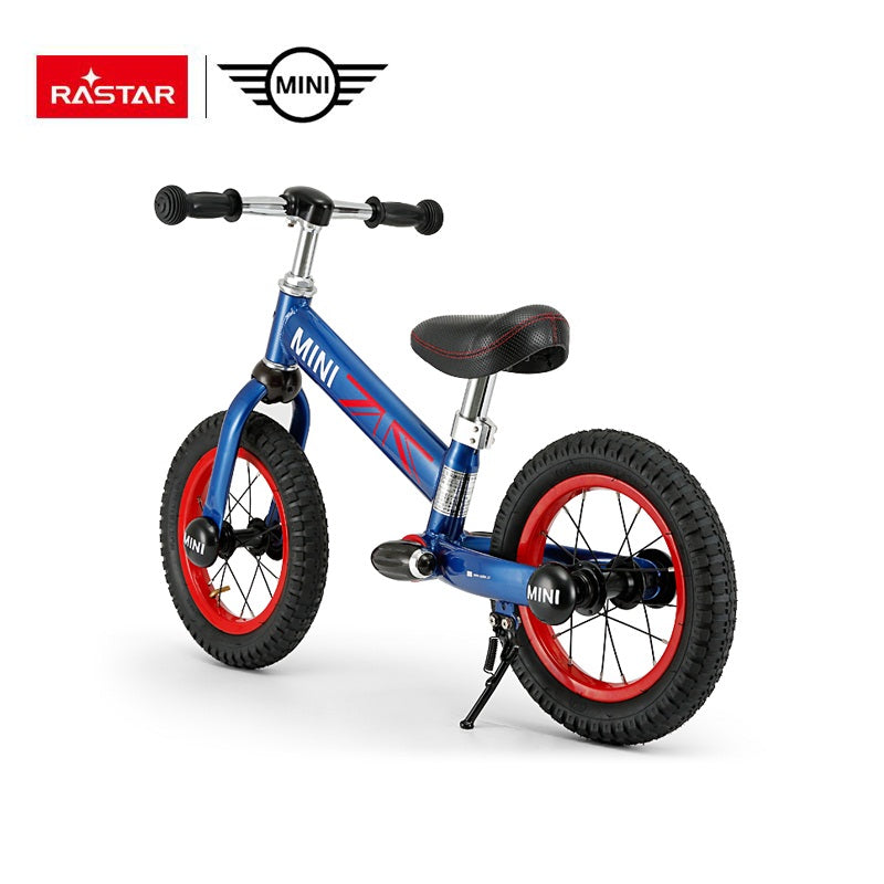 Rastar Licensed 12" BMW Mini Cooper Kid Balance Bike - Blue