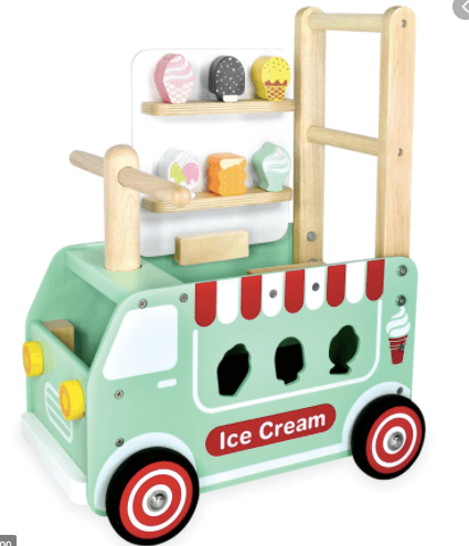 I'm Toy Walk and Ride Ice Cream Truck Sorter