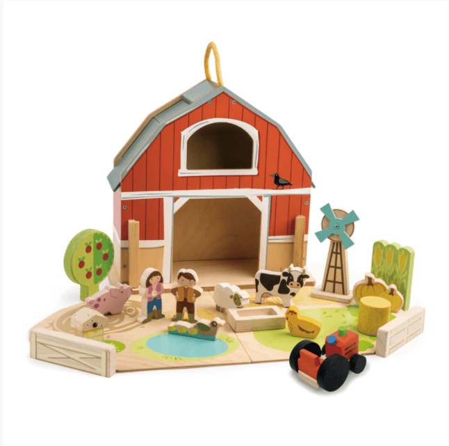 Tender Leaf Toys Little Barnyard Set