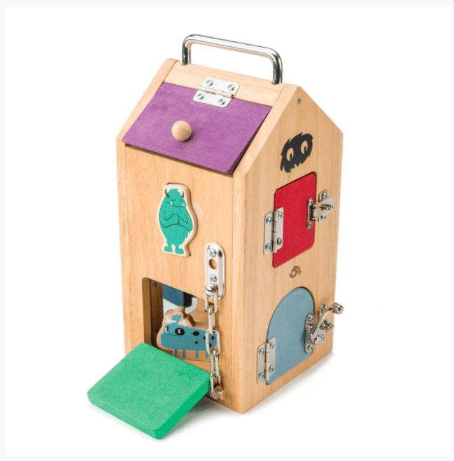 Tender Leaf Toys Monster Lock Box