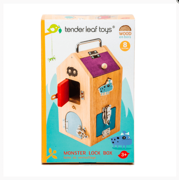 Tender Leaf Toys Monster Lock Box