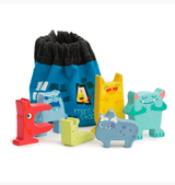 Tender Leaf Toys Monster Stackers with Bag