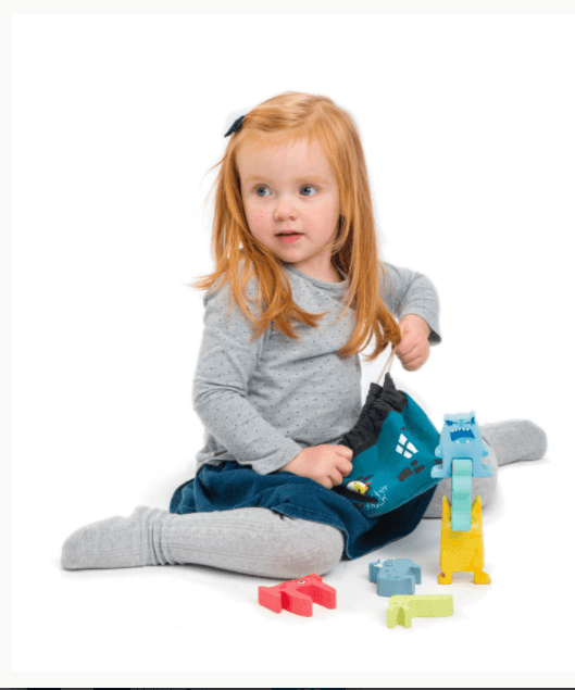 Tender Leaf Toys Monster Stackers with Bag